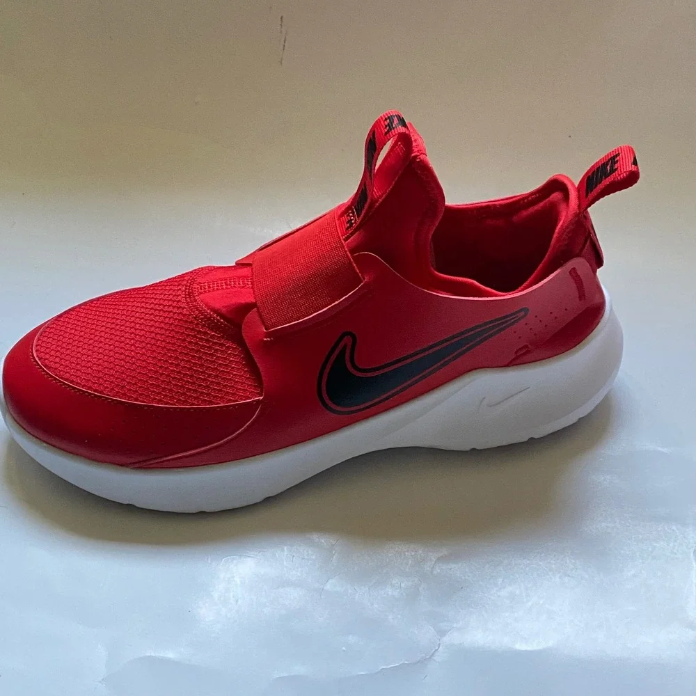 NIKE FLEX RUNNER 3 (GS)  Red /White, Kids Running Shoes Size 7Y FN1294-600 NWOB